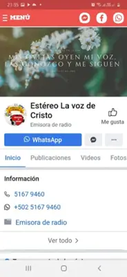 La Voz De Cristo android App screenshot 0